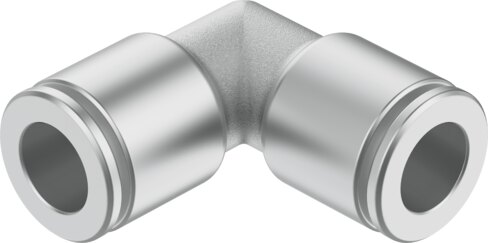 Push-in L-connector