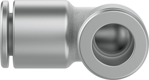 Push-in L-connector
