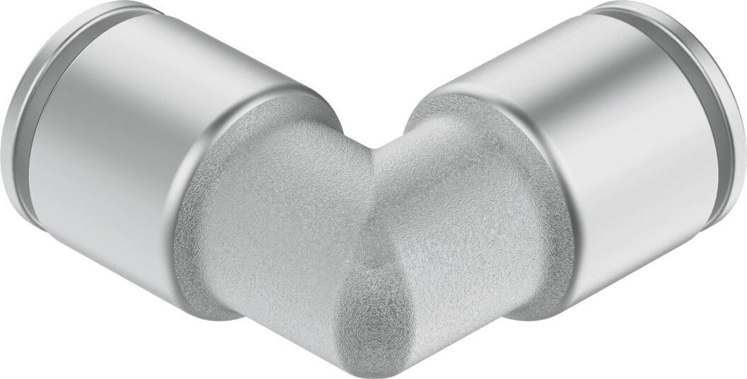 Push-in L-connector