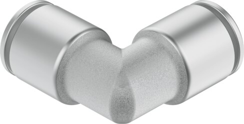 Push-in L-connector