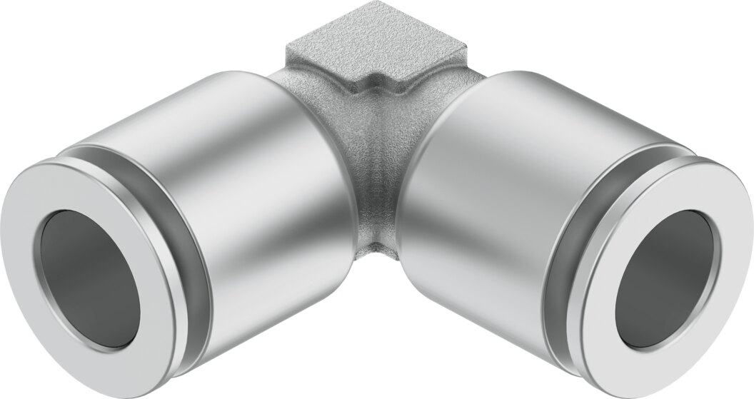 Push-in L-connector