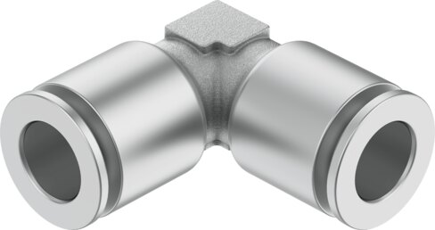 Push-in L-connector