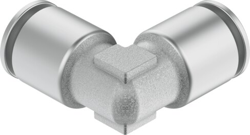 Push-in L-connector