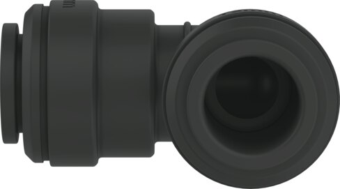 Push-in L-connector