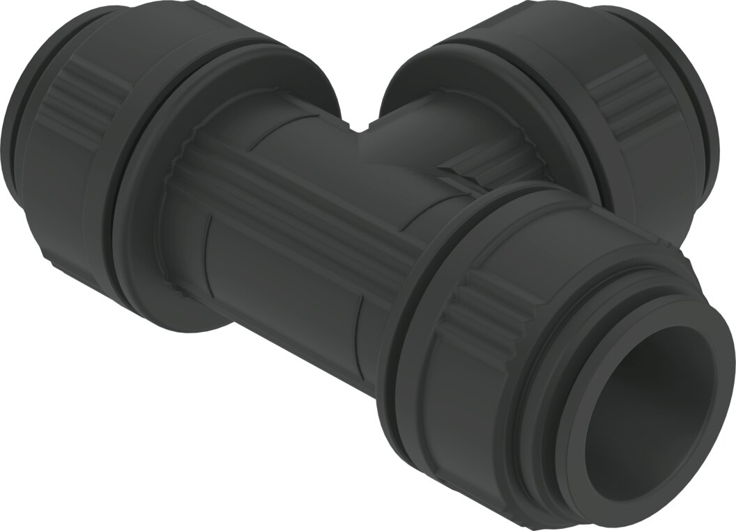 Push-in T-connector
