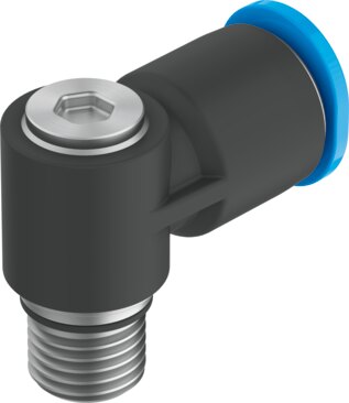 Push-in L-fitting