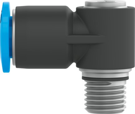 Push-in L-fitting