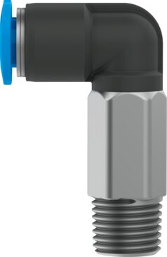 Push-in L-fitting, long