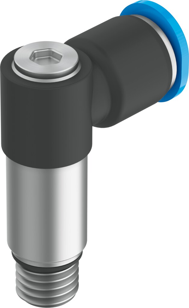 Push-in L-fitting, long