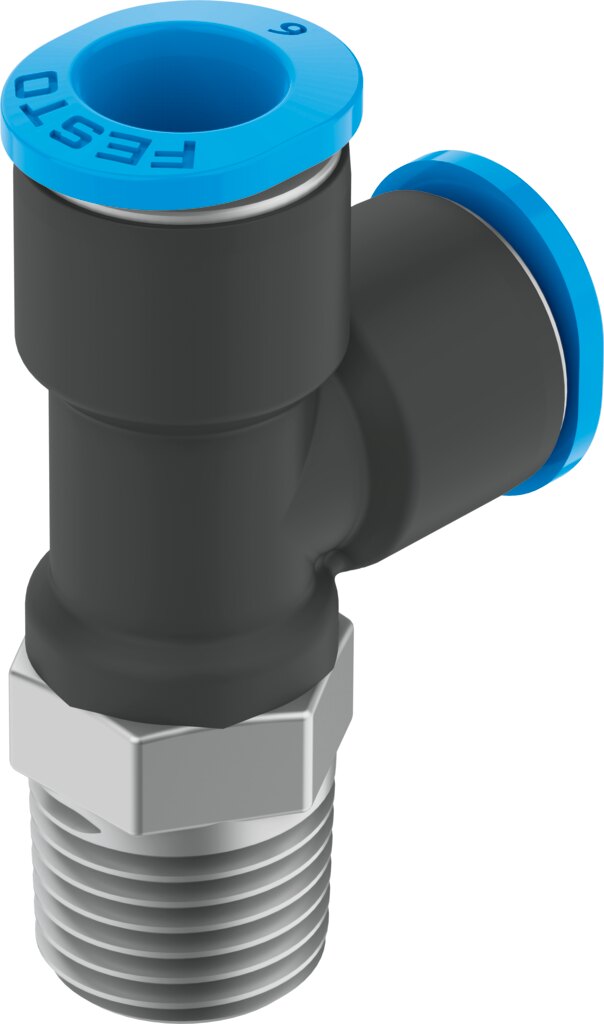 Push-in T-fitting