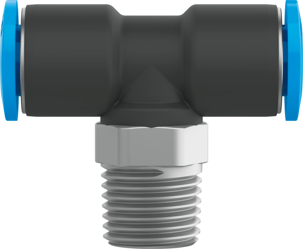 Push-in T-fitting
