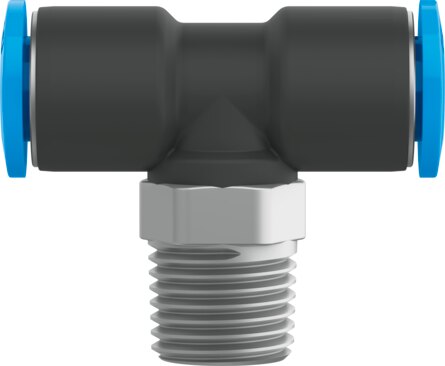 Push-in T-fitting