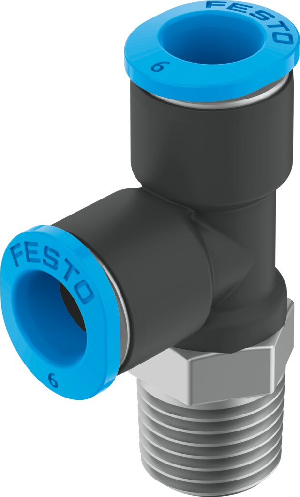 Push-in T-fitting