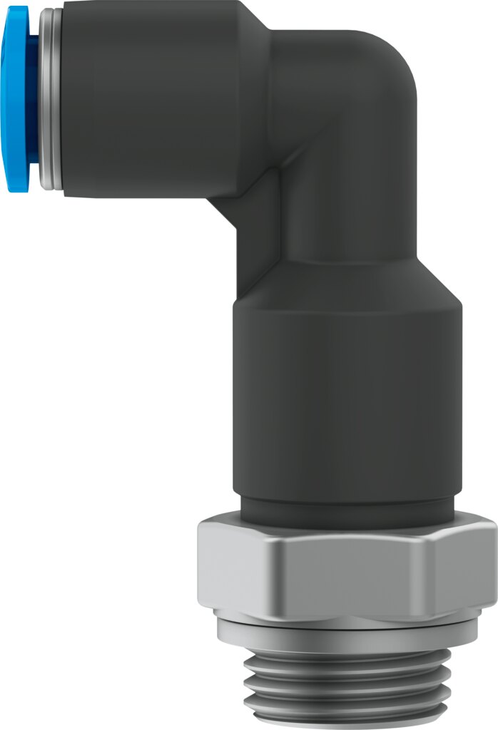 Push-in L-fitting, long