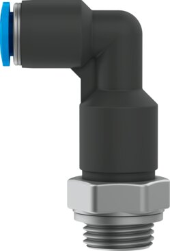 Push-in L-fitting, long