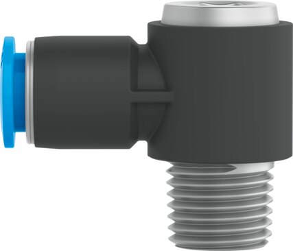 Push-in L-fitting