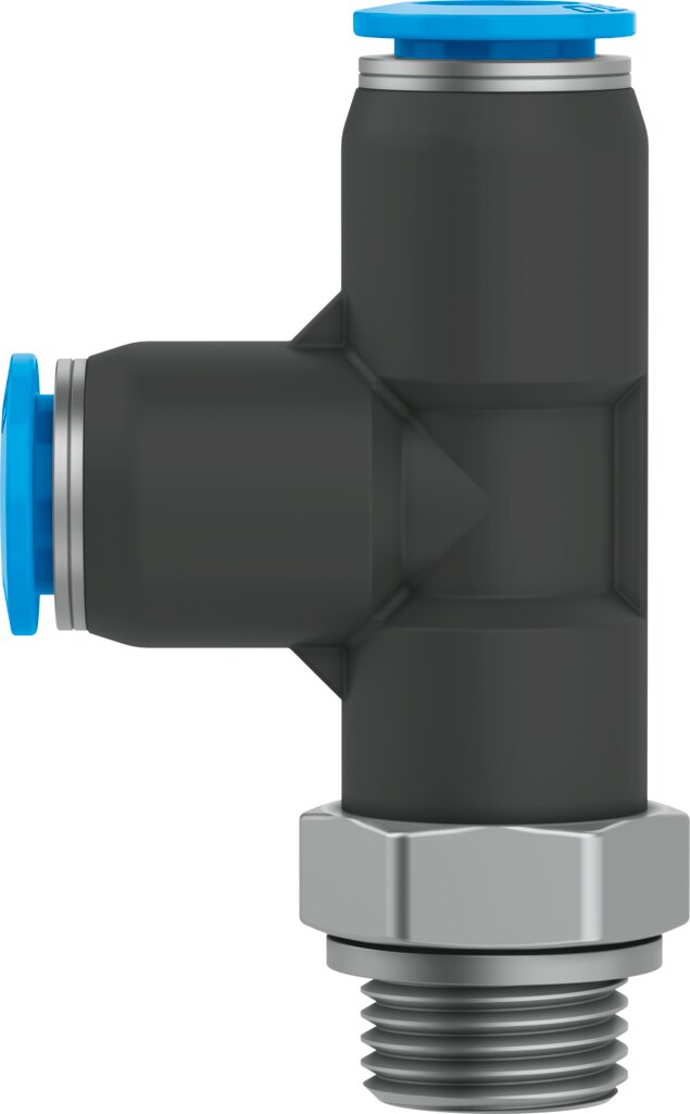 Push-in T-fitting