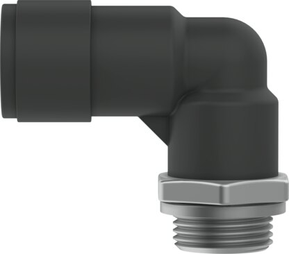 Push-in L-fitting