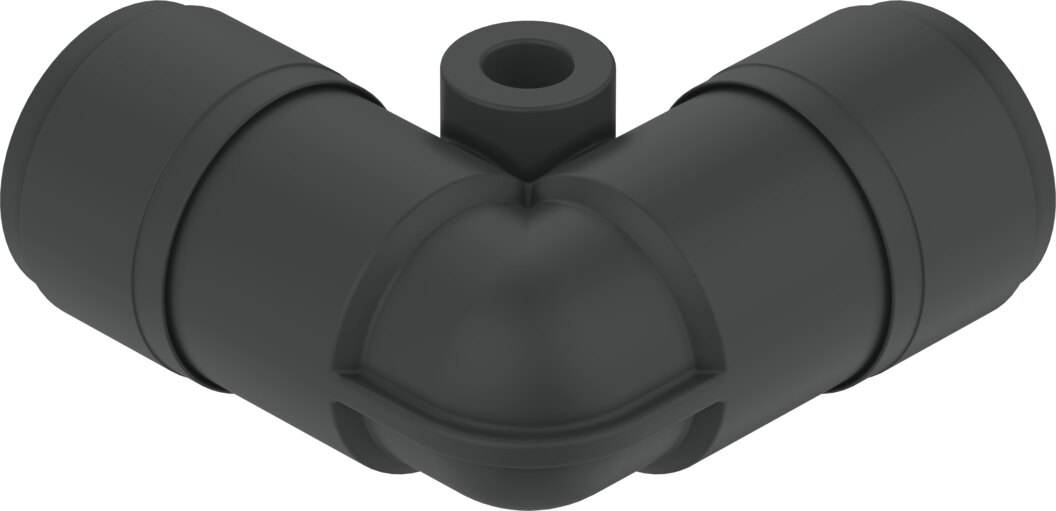 Push-in L-connector