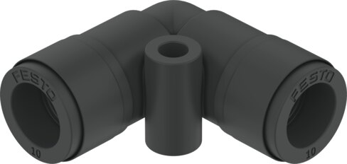 Push-in L-connector