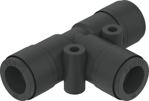 Push-in T-connector