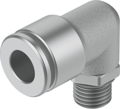 Push-in L-fitting