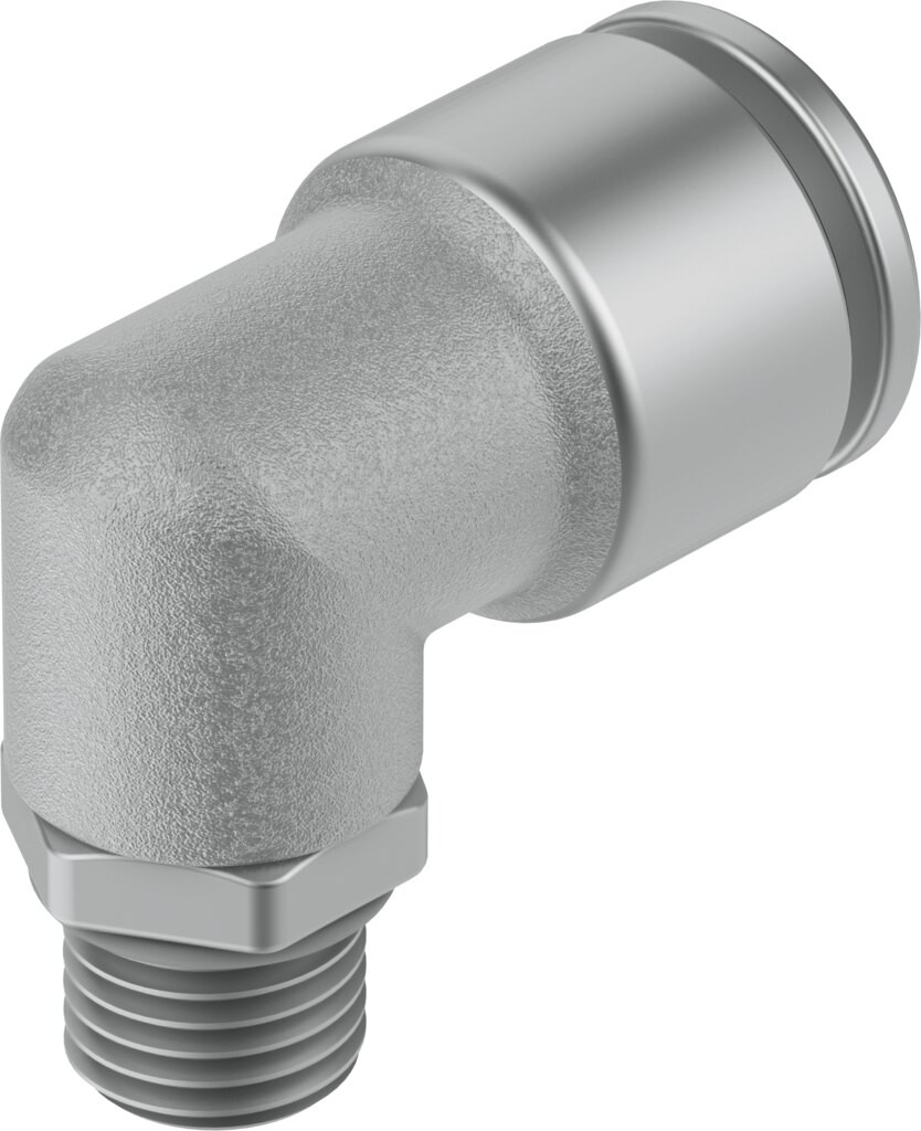 Push-in L-fitting
