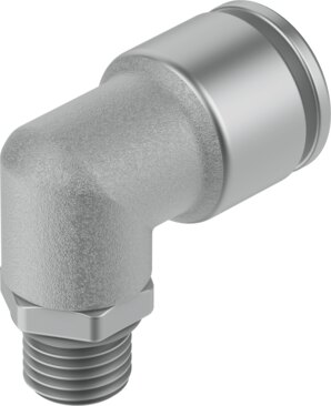 Push-in L-fitting