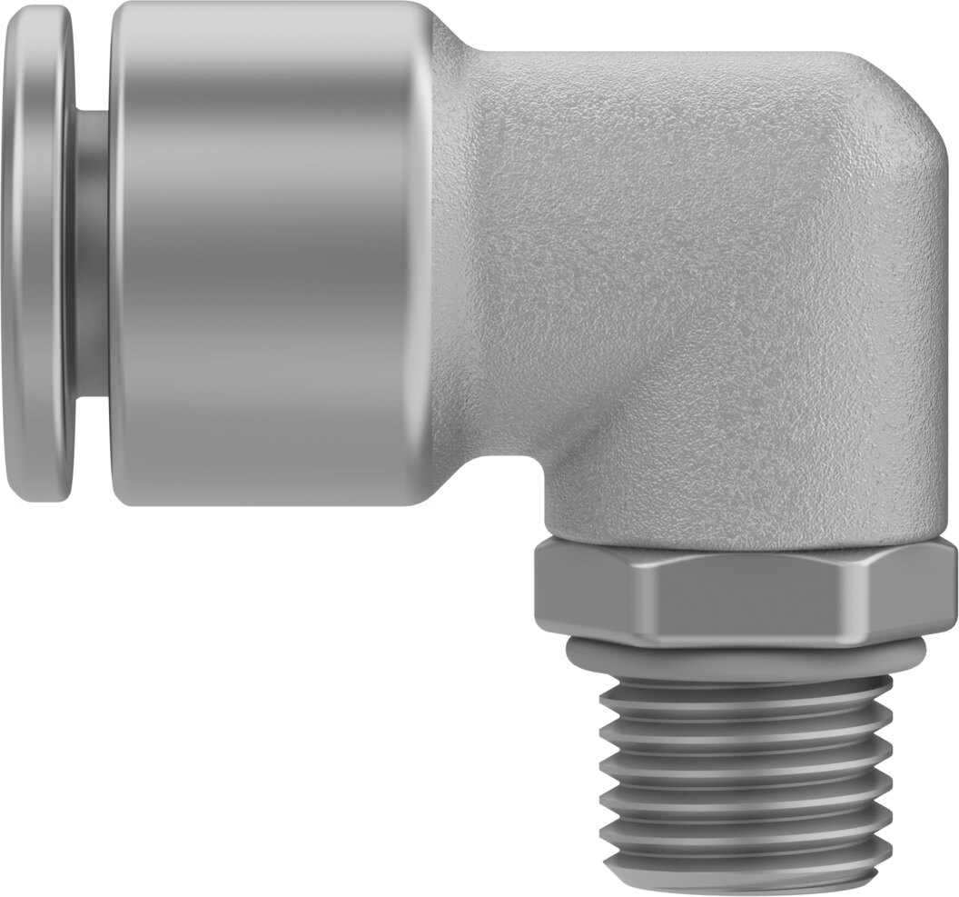 Push-in L-fitting