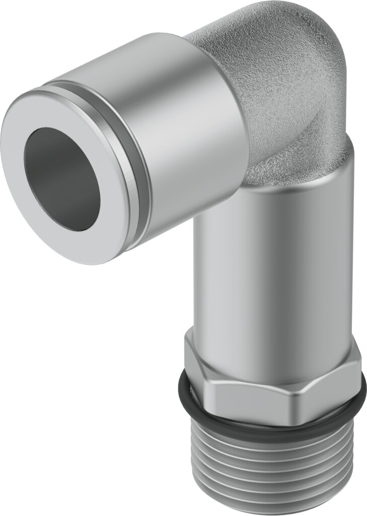 Push-in L-fitting, long