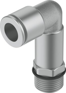 Push-in L-fitting, long