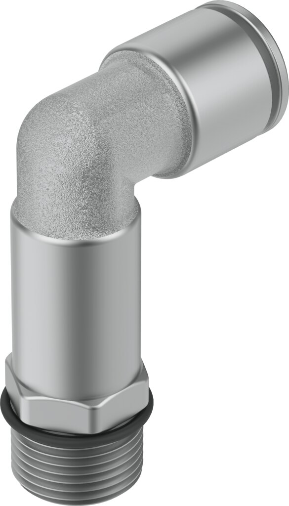 Push-in L-fitting, long