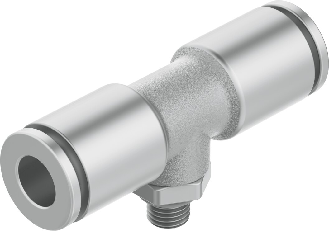 Push-in T-fitting