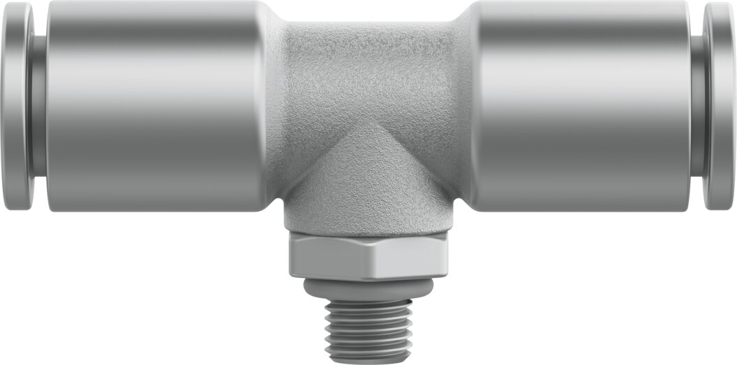Push-in T-fitting