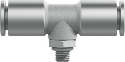 Push-in T-fitting