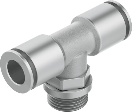 Push-in T-fitting