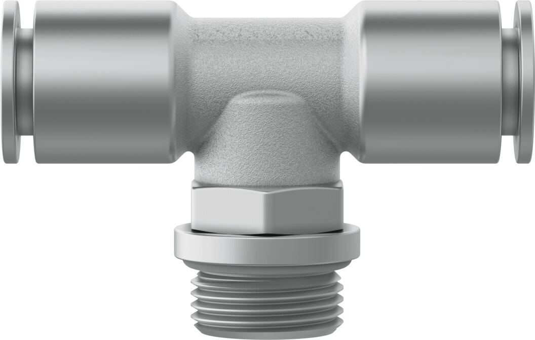 Push-in T-fitting