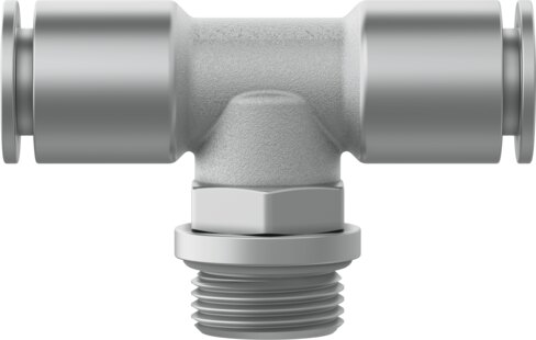 Push-in T-fitting