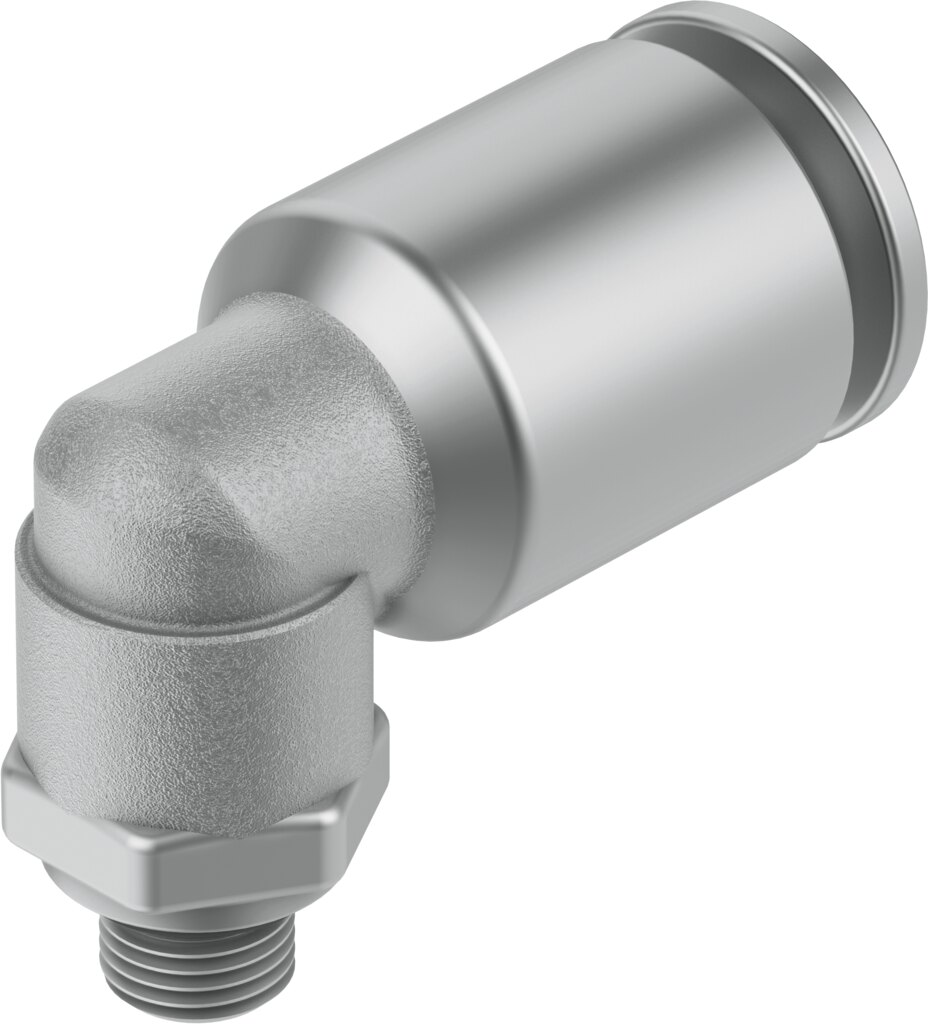 Push-in L-fitting