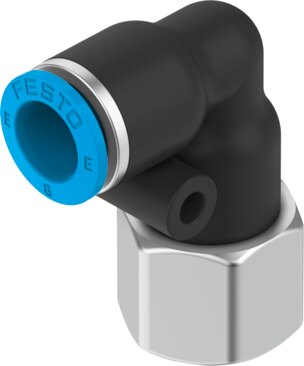 Push-in L-fitting