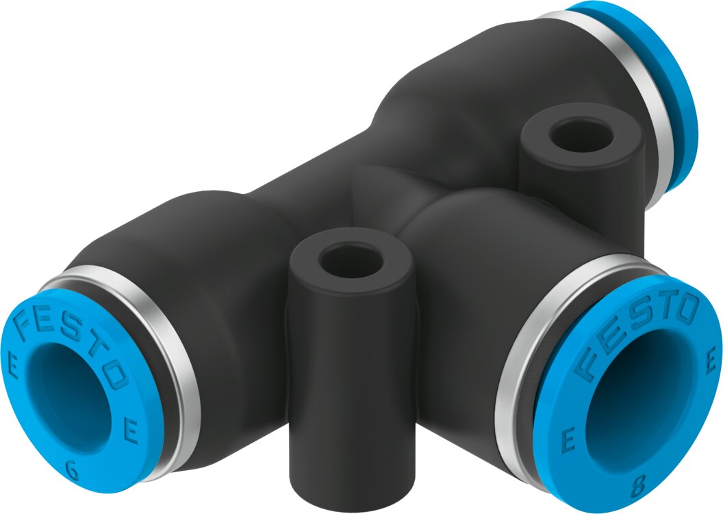 Push-in T-connector