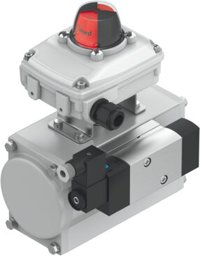 Quarter turn actuator unit