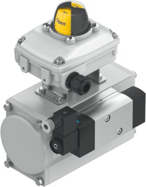 Quarter turn actuator unit
