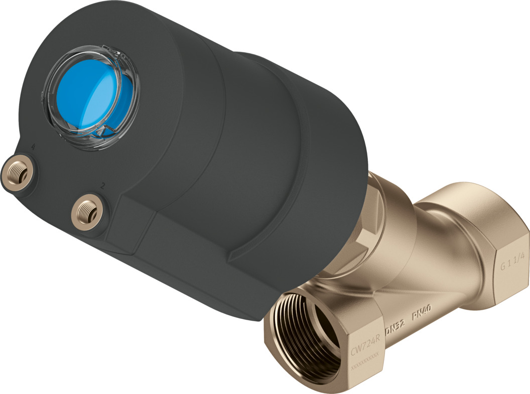 Angle seat valve