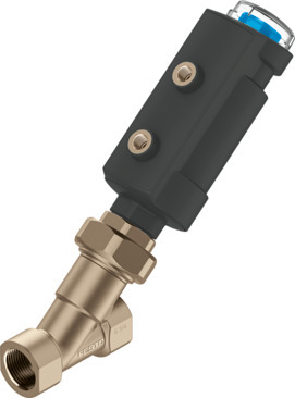 Angle seat valve