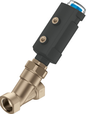 Angle seat valve