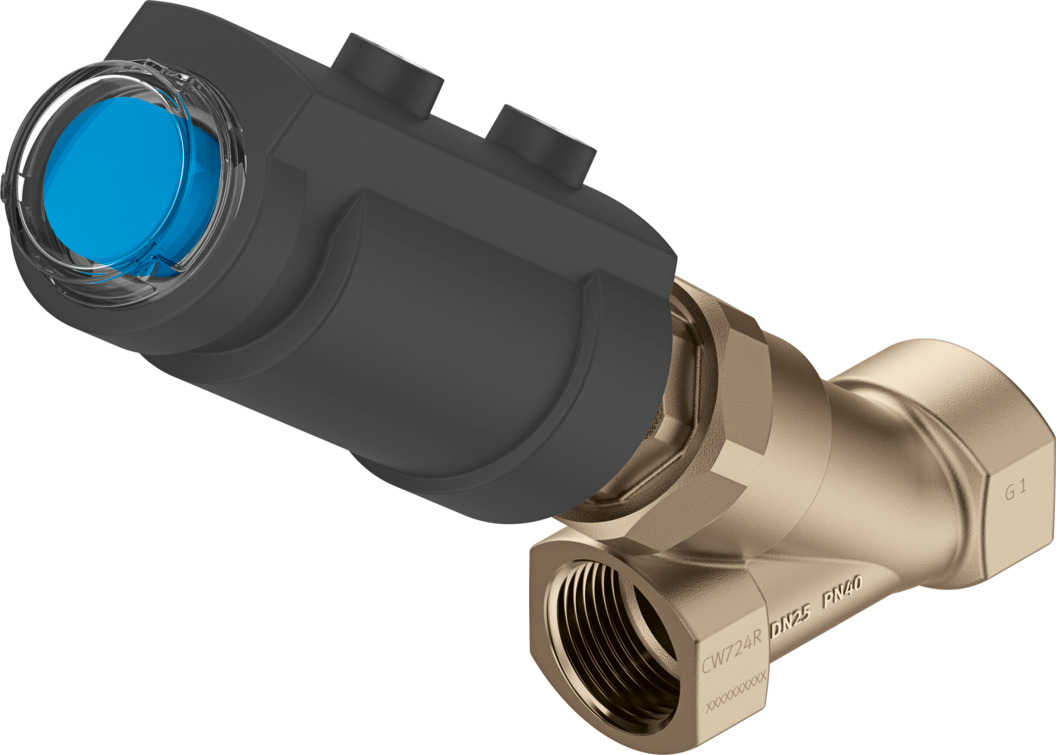 Angle seat valve
