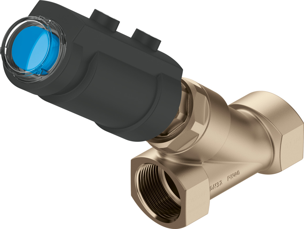 Angle seat valve