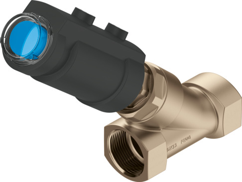 Angle seat valve