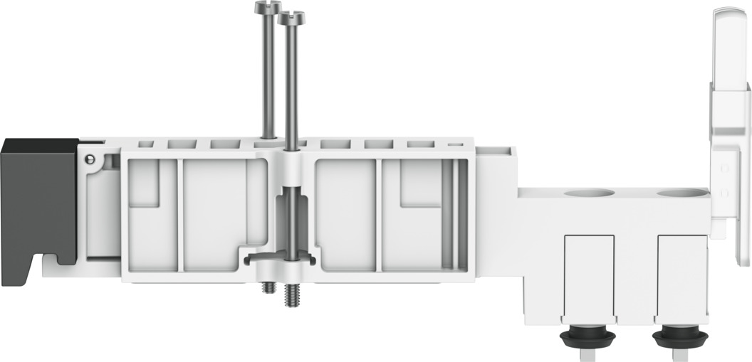Vertical pressure supply plate